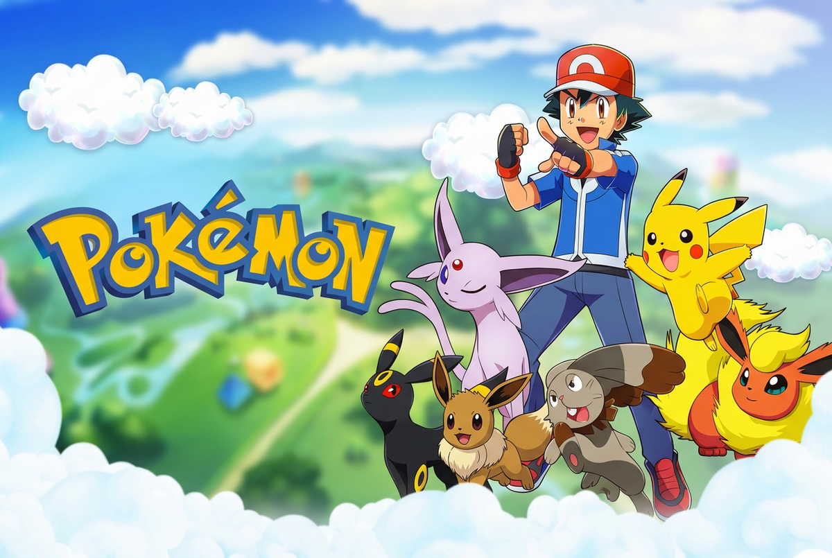 Pokémon英文标志系列封面