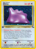 Ditto (3) 003/62 [Fossil]  - 1st Edition Holofoil