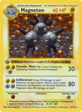 Magneton 009/102 [Base Set Shadowless]  - 1st Edition Holofoil