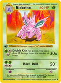 Nidorino 037/102 [Base Set Shadowless]  - 1st Edition