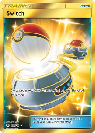 Switch (Secret) 160/149 [SM Base Set]  - Holofoil