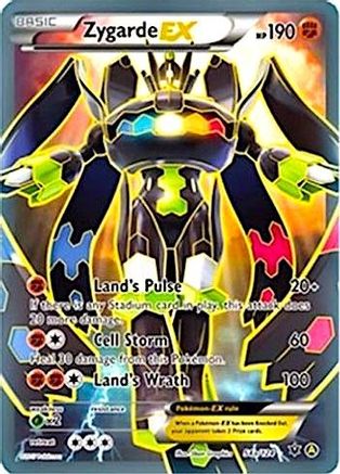 Zygarde EX 54a/124 [Alternate Art Promos]  - Holofoil