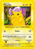Pikachu (Red Cheeks) 058/102 [Base Set Shadowless]  - 1st Edition