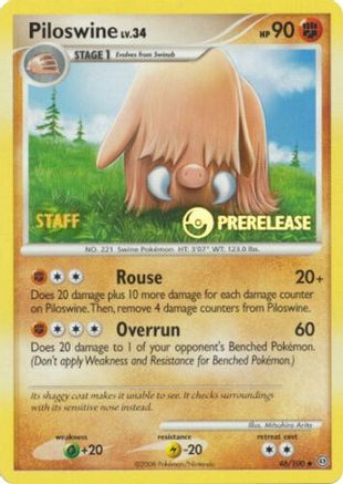 Piloswine 046/100 [Nintendo Promos]