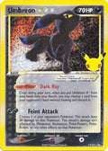 Umbreon Star 017/17 [Celebrations Classic Collection]  - Holofoil