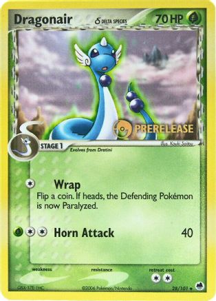 Dragonair (Delta Species) 028/101 [Nintendo Promos]