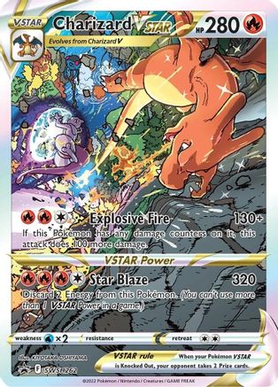 Charizard VSTAR SWSH262 [SWSH Sword & Shield Promo Cards]  - Holofoil