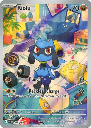 Riolu 215/198 [SV01 Scarlet & Violet Base Set]  - Holofoil