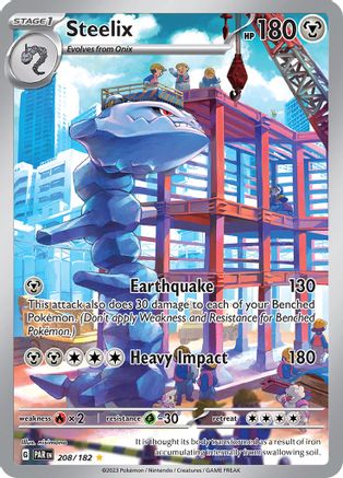 Steelix 208/182 [SV04 Paradox Rift]  - Holofoil