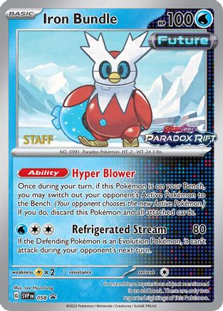 Iron Bundle 058 [SV Scarlet & Violet Promo Cards]  - Holofoil