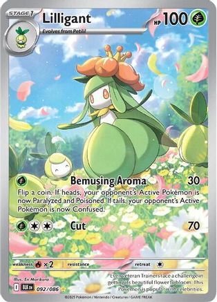 Lilligant 092/086 [SV Black Bolt]  - Holofoil