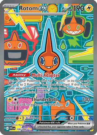 Rotom ex 126/094 [ME02 Phantasmal Flames]  - Holofoil