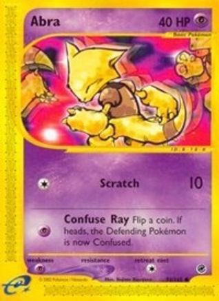 Abra 093/165 [Expedition]  - Reverse Holofoil