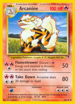 Arcanine 036 [Legendary Collection]