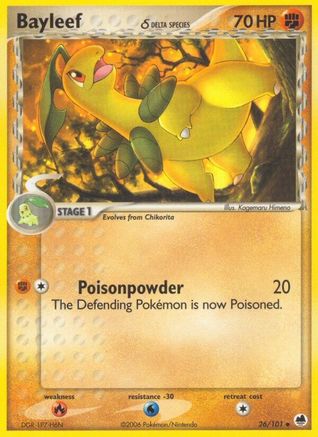 Bayleef (Delta Species) 026 [Dragon Frontiers]
