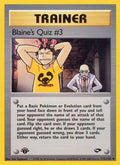 Blaine's Quiz #3 112/132 [Gym Challenge]  - 1st Edition