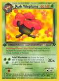Dark Vileplume (30) 030/82 [Team Rocket]  - 1st Edition