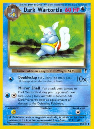 Dark Wartortle 039/105 [Legendary Collection]  - Reverse Holofoil