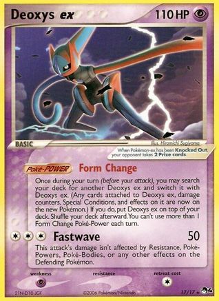 Deoxys ex 017 [POP Series 4]  - Holofoil
