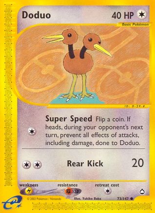 Doduo 073/147 [Aquapolis]
