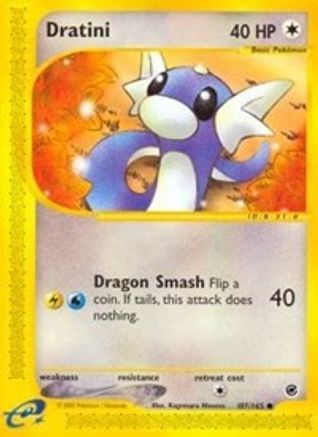 Dratini 107/165 [Expedition]  - Reverse Holofoil
