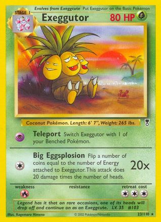 Exeggutor 023 [Legendary Collection]  - Reverse Holofoil