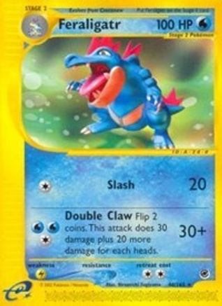 Feraligatr (46) 046/165 [Expedition]  - Reverse Holofoil