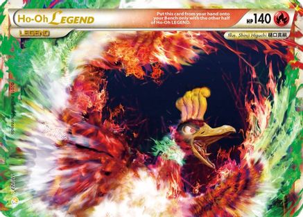 Ho-Oh Legend (Top) 111 [HeartGold SoulSilver]  - Holofoil