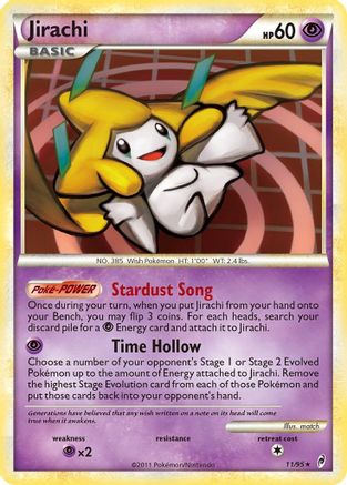 Jirachi 011 [Call of Legends]  - Reverse Holofoil