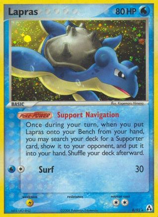 Lapras 008 [Legend Maker]  - Holofoil