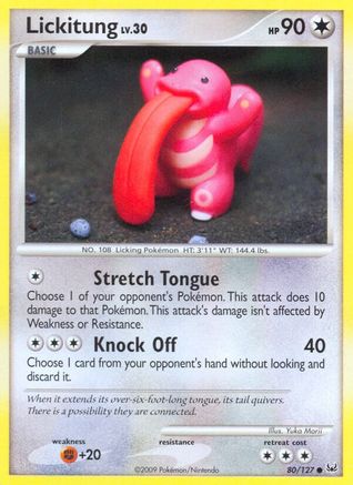 Lickitung 080/127 [Platinum]