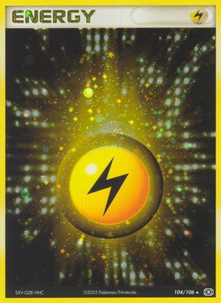 Lightning Energy 104/106 [Emerald]  - Holofoil