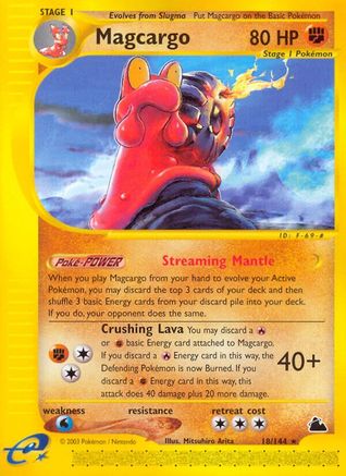 Magcargo (18) 018 [Skyridge]  - Reverse Holofoil