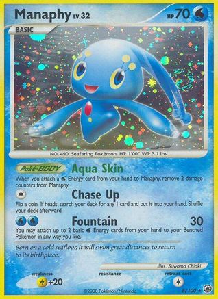 Manaphy 008 [Majestic Dawn]  - Holofoil