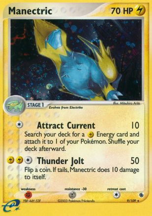 Manectric 009/109 [Ruby and Sapphire]  - Holofoil