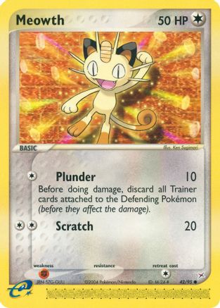Meowth 042/95 [Team Magma vs Team Aqua]