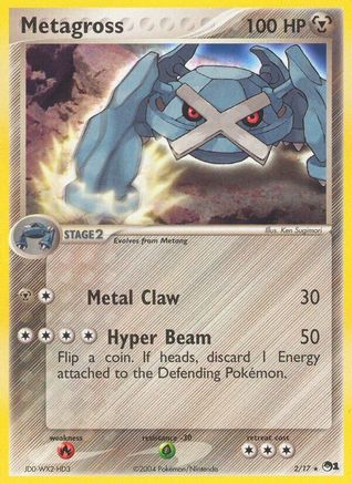 Metagross 002/017 [POP Series 1]  - Holofoil
