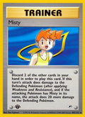 Misty (102) 102/132 [Gym Heroes]  - 1st Edition