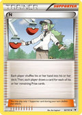 N (Supporter) 092/101 [Noble Victories]  - Reverse Holofoil