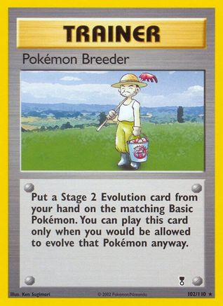 Pokemon Breeder 102 [Legendary Collection]  - Reverse Holofoil