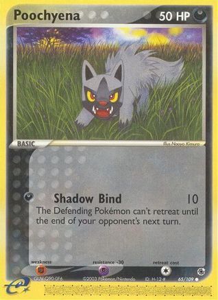 Poochyena 065/109 [Ruby and Sapphire]  - Reverse Holofoil