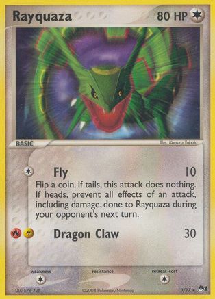 Rayquaza 003/017 [POP Series 1]  - Holofoil