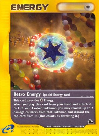 Retro Energy 144 [Skyridge]  - Reverse Holofoil