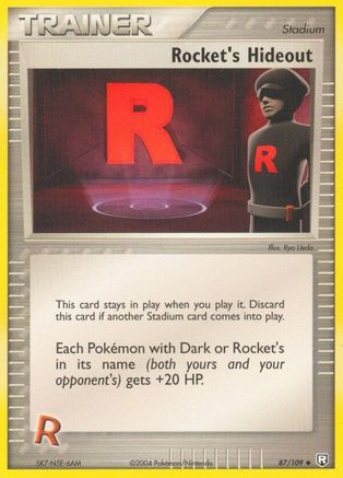 Rocket's Hideout 087 [Team Rocket Returns]
