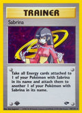 Sabrina (20) 020/132 [Gym Challenge]  - 1st Edition Holofoil