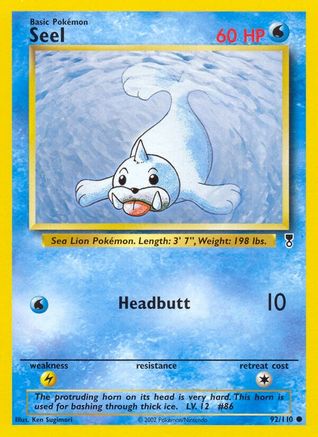 Seel 092/110 [Legendary Collection]