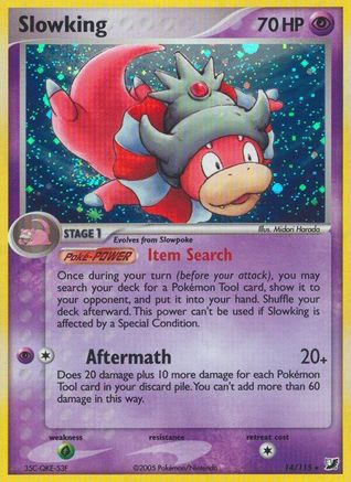 Slowking 014 [Unseen Forces]  - Holofoil