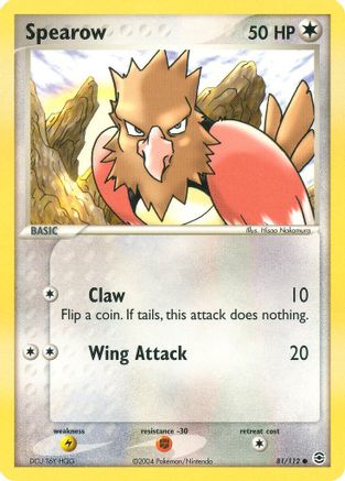 Spearow 081/112 [FireRed & LeafGreen]