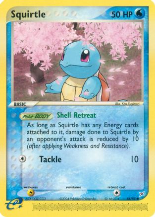 Squirtle 046 [Team Magma vs Team Aqua]  - Reverse Holofoil