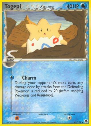 Togepi (Delta Species) 041 [Dragon Frontiers]